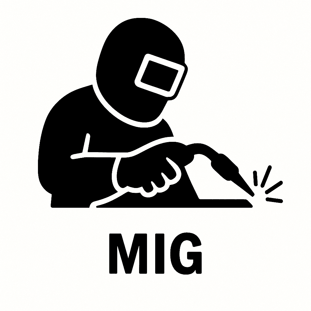 MIG welding icon